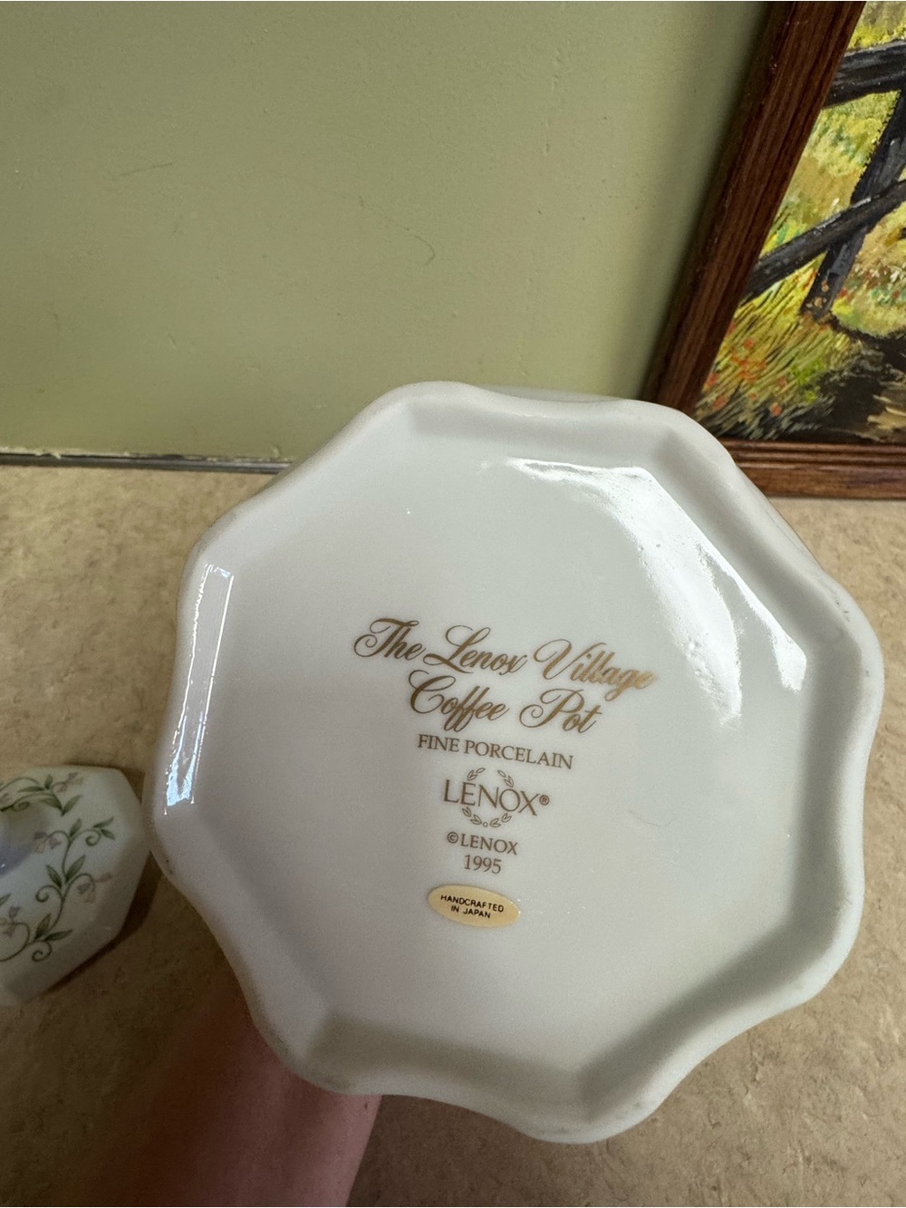 Lenox Spice Village Coffee Pot - Picture 8 of 10